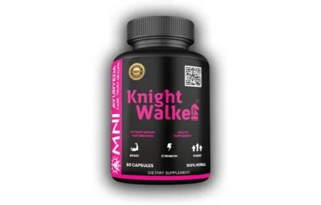Omni Ayurveda Knight Walker Energy Booster 100% Herbal Capsules for Women (60)