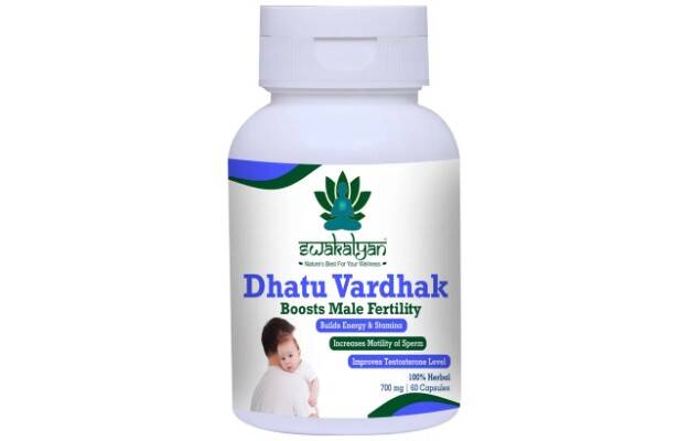 Swakalyan Dhatu Vardhak Male Fertility Capsule (60)