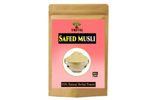 Trivang New Safed Musli Powder 100gm