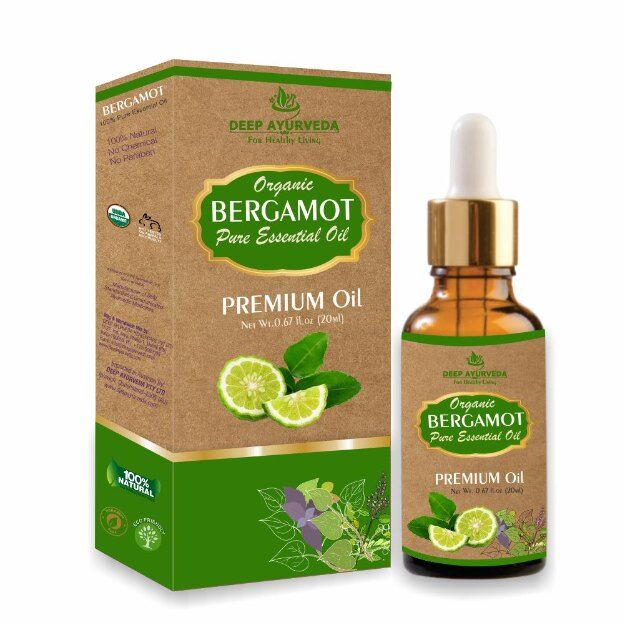 Deep Ayurveda Bergamot Pure Essential Oil 20ml
