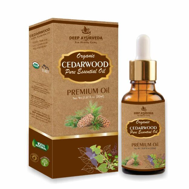 Deep Ayurveda Cedarwood Pure  Essential Oil 20ml