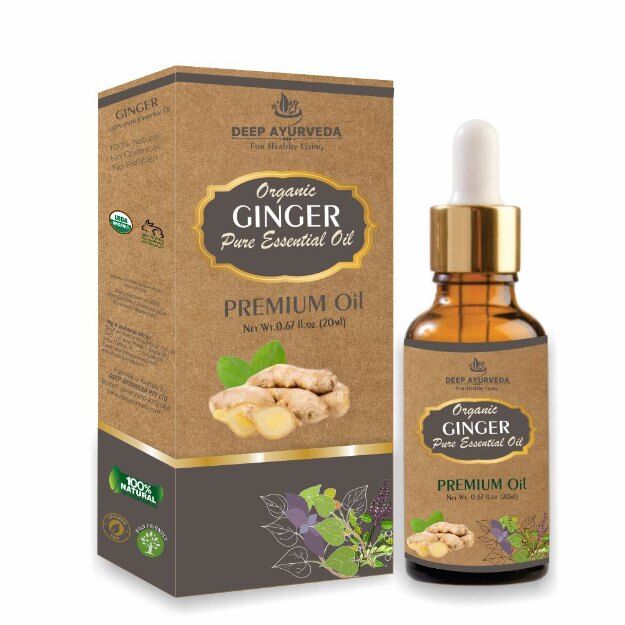 Deep Ayurveda Ginger Pure Essential Oil 20ml