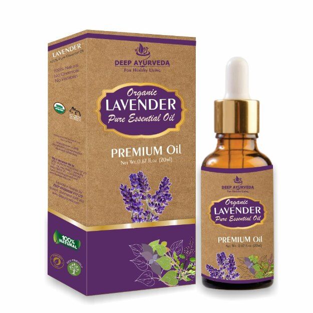 Deep Ayurveda Lavender Pure Essential Oil 20ml