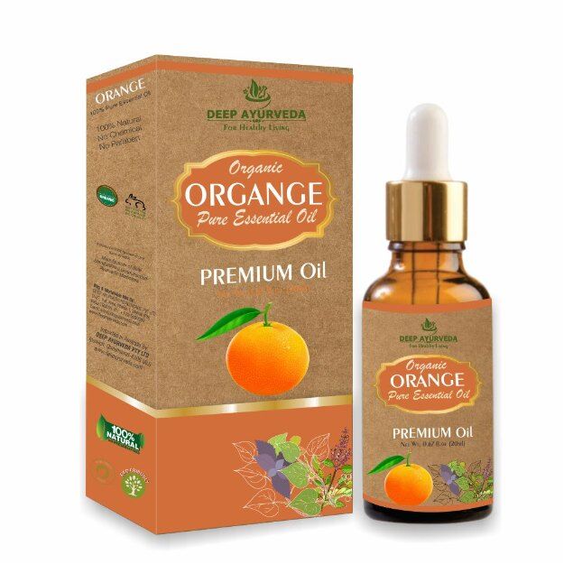 Deep Ayurveda Orange Pure Essential Oil 20ml