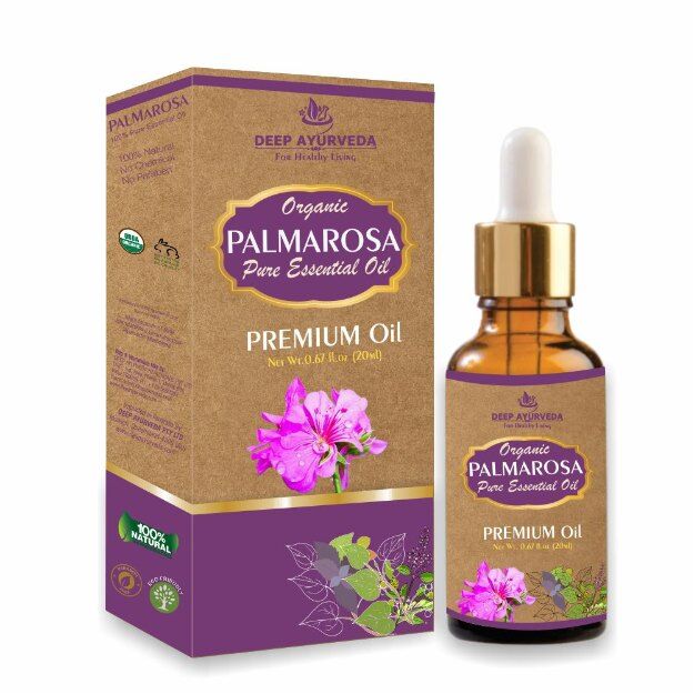 Deep Ayurveda Palmarosa Pure Essential Oil 20ml