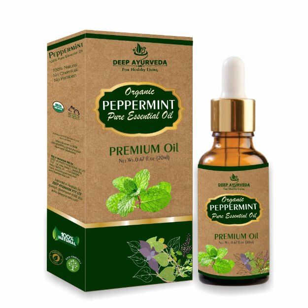 Deep Ayurveda Peppermint Pure Essential Oil 20ml