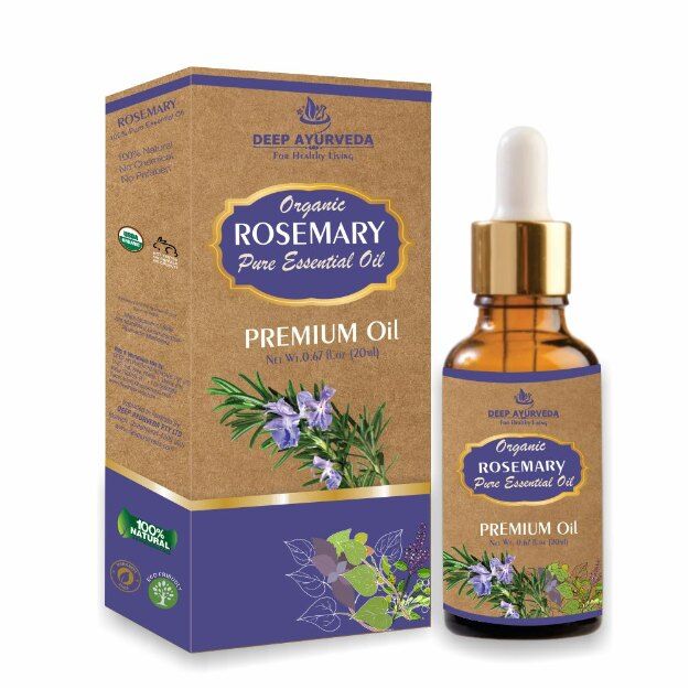 Deep Ayurveda Rosemary Pure Essential Oil 20ml