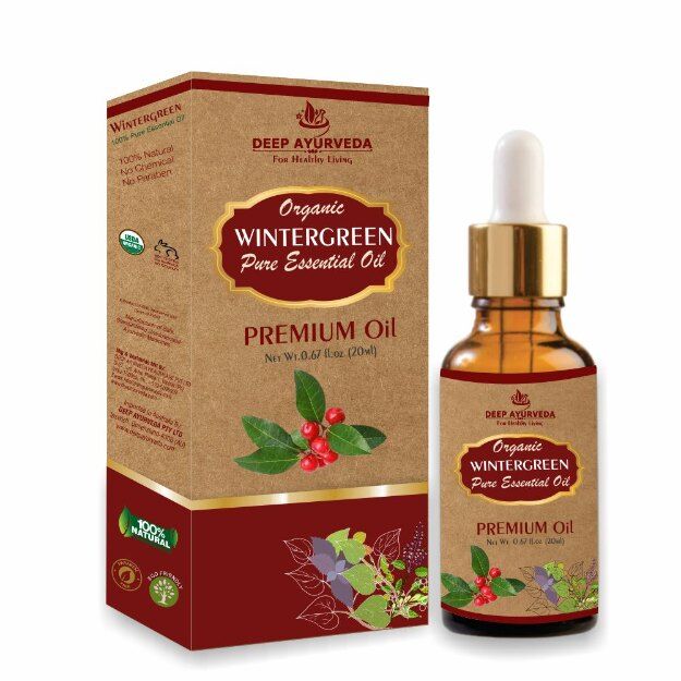 Deep Ayurveda Wintergreen Pure Essential Oil 20ml