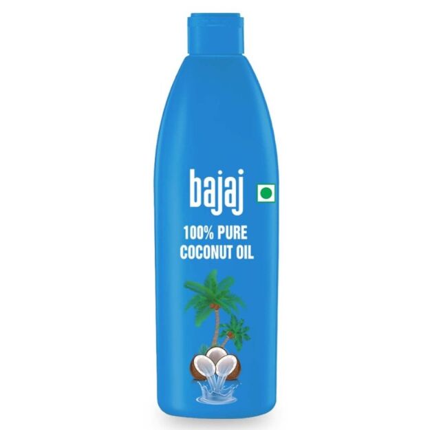 Bajaj 100% Pure Coconut Oil 600 Ml