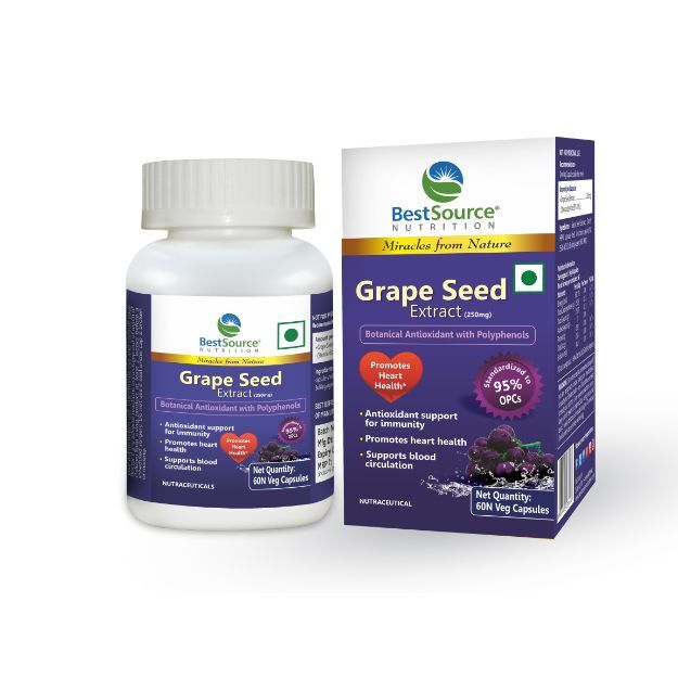 Bestsource Nutrition Grape Seed Extract Capsule (60)
