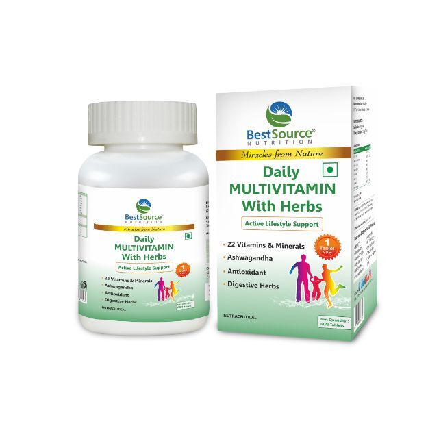 Bestsource Nutrition Daily Multivitamin with Herbs Tablet (60)
