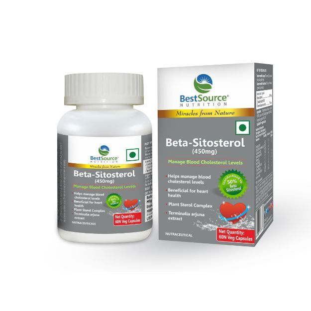 Bestsource Nutrition Beta Sitosterol 450mg Capsule (60)