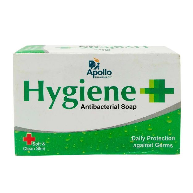 Apollo Pharmacy Hygiene+ Antibacterial Soap75Gm