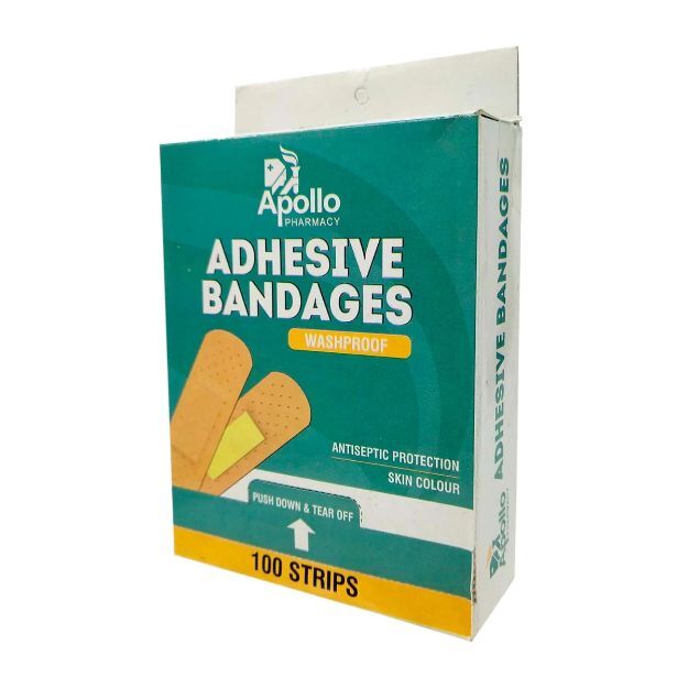 Apollo Pharmacy Adhesive Bandage 100S