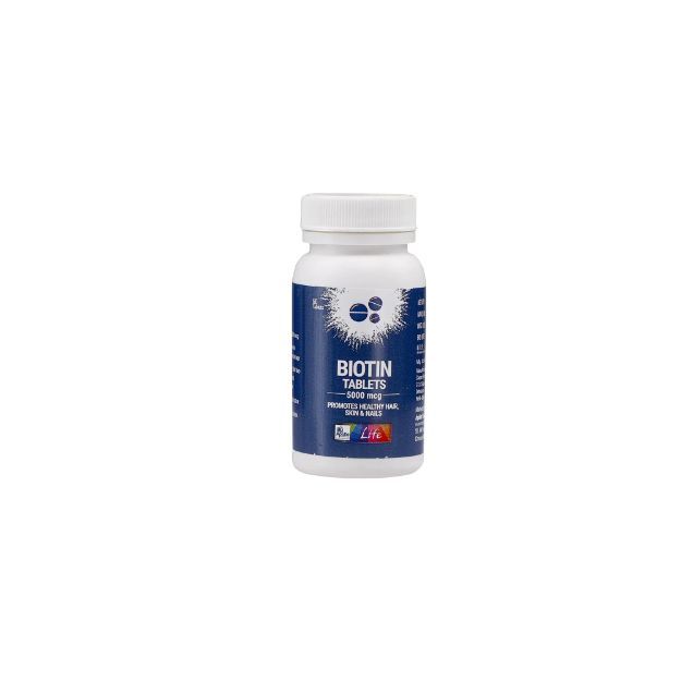 Apollo Pharmacy Biotin Tablets 5000 mcg (60)