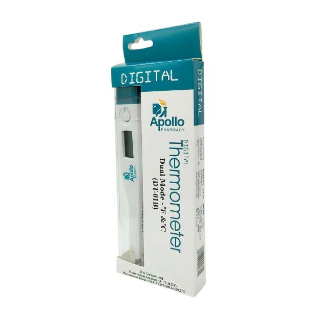 Apollo Pharmacy Clinical Thermometer Oval