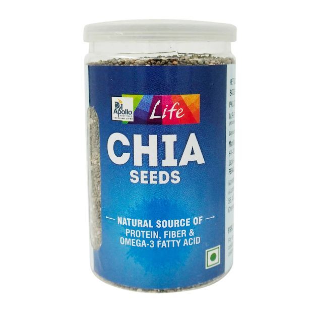 Apollo Pharmacy Chia Seeds 125gm