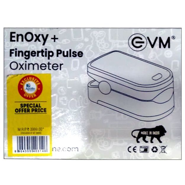 Apollo Pharmacy Enoxy Plus Pulse Oximeter E-Ox-05
