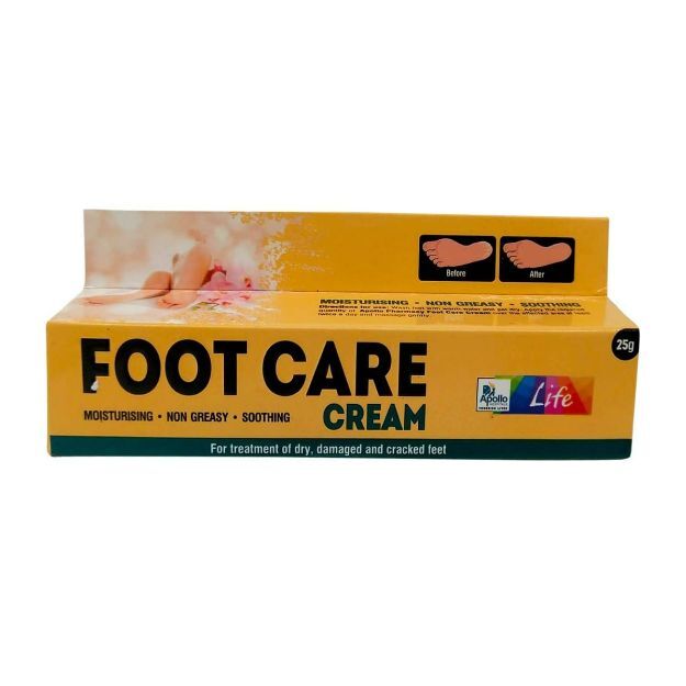 Apollo Pharmacy Foot Care Cream 25Gm