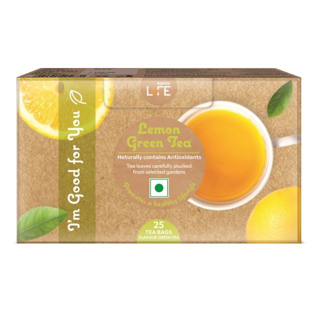 Apollo Pharmacy Green Tea  Lemon 25