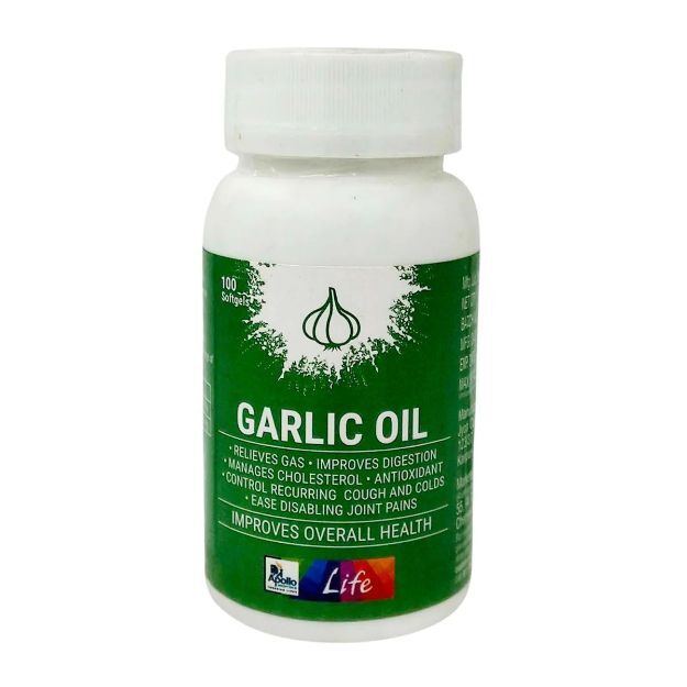 Apollo Life Garlic Oil Softgel Capsule (100)