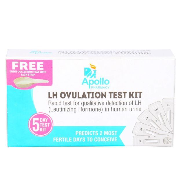 Apollo Pharmacy Lh Ovulation 5 Day Test Kit