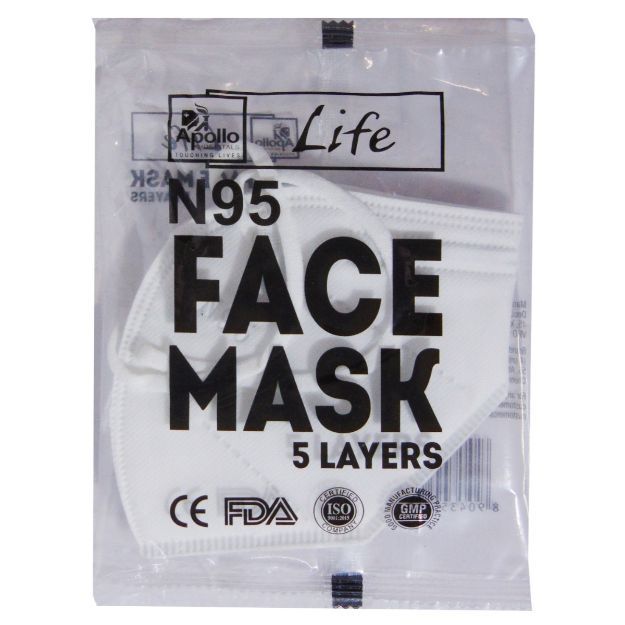 Apollo Pharmacy Life N95 Face Mask