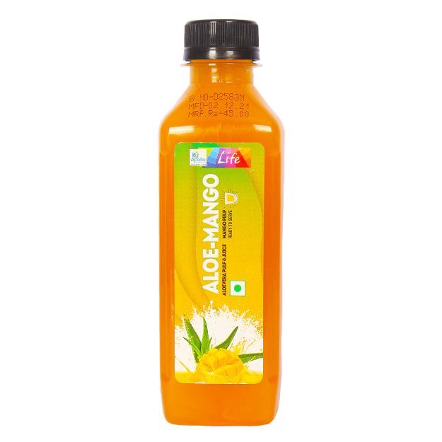 Apollo Pharmacy Mango Aloe Fruit Juice 300ml