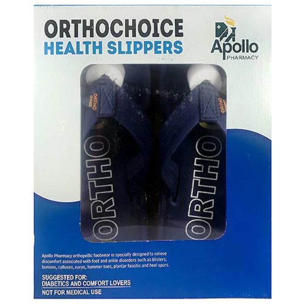 Apollo Pharmacy Orthochoice Men Slippers Size-10