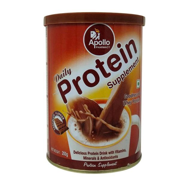 Apollo Pharmacy Protein Supplement Chocolate 200gm
