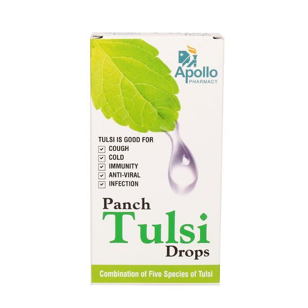 Apollo Pharmacy Panch Tulsi Drops 20ml