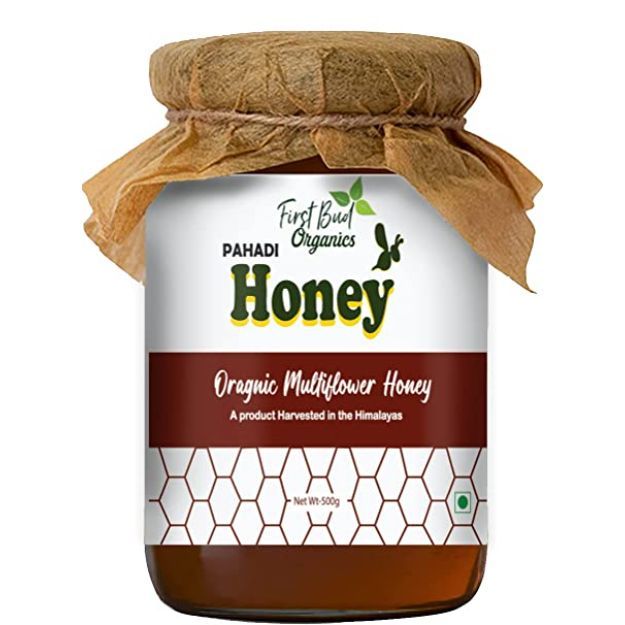 First bud organics Pahadi Honey 500 gm