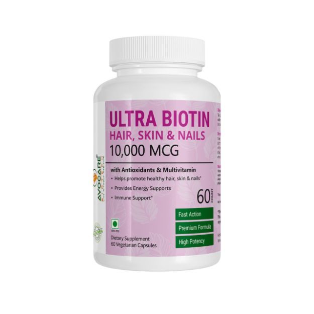 Avocare Biotech Ultra Biotin Capsules (60)