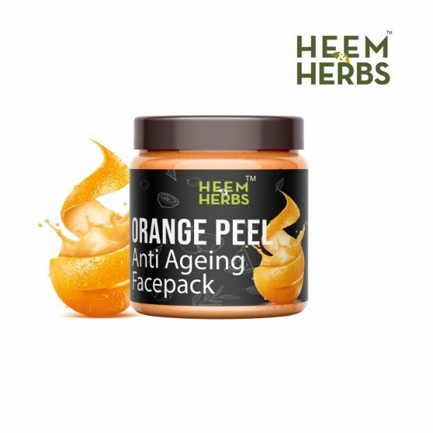 Heem & Herbs Orangepeel Anti Ageing Facepack Pack Of 1
