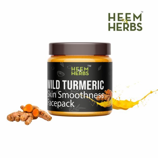 Heem & Herbs Wild Turmeric Skin Smoothness Facepack Pack Of 1