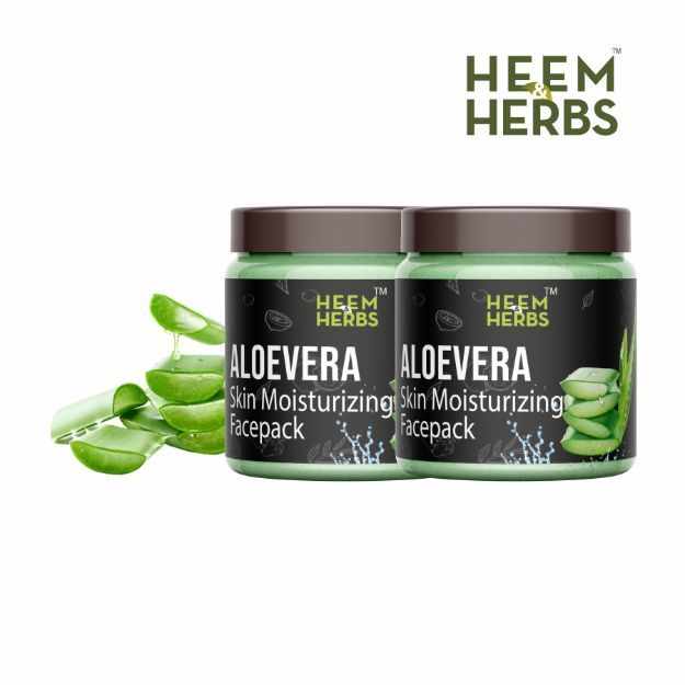 Heem & Herbs Aloevera Skin Moisturizing Facepack Pack Of 2