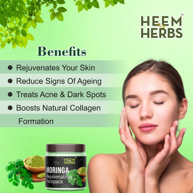 Heem & Herbs Wild Turmeric Sandalwood Moringa Facepack: Uses, Price ...