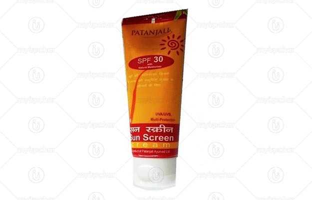  Patanjali Sunscreen SPF 30