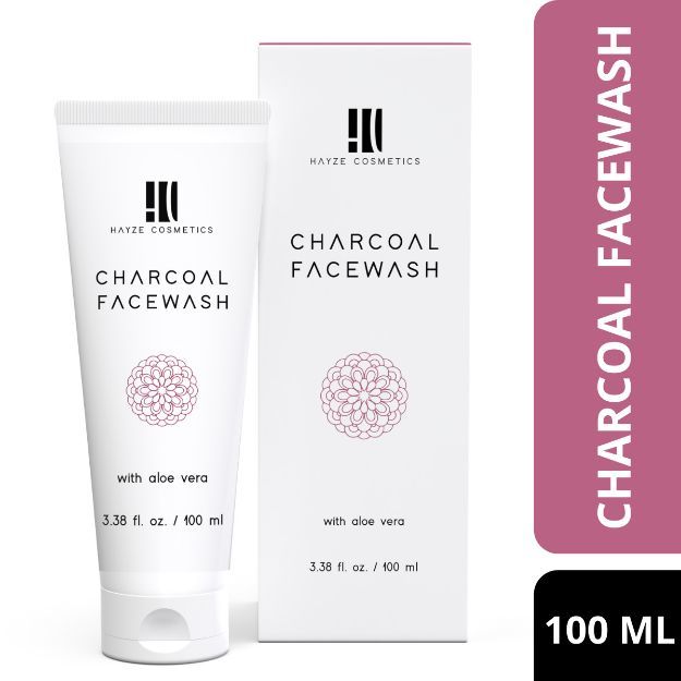 Hayze Cosmetics Face Wash Activated Charcoal 100ml