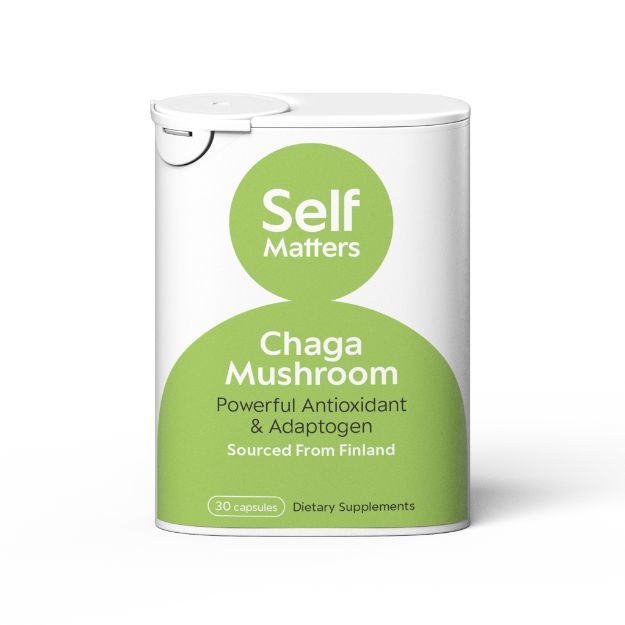 Self Matters Chaga Mushroom - Powerful Antioxidant & Adaptogen (30)