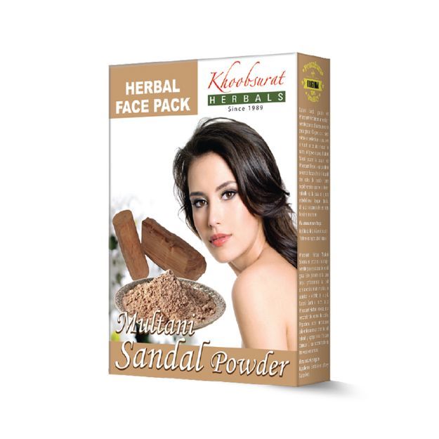 Khoobsurat Sandal Powder Herbal Face Pack 100gm