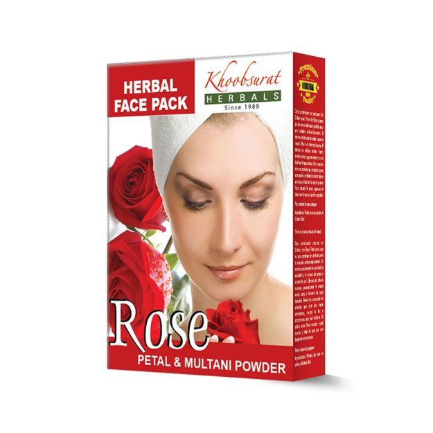 Khoobsurat Rose Herbal Face Pack 100gm