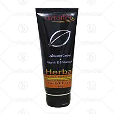 patanjali herbal facial foam use in hindi