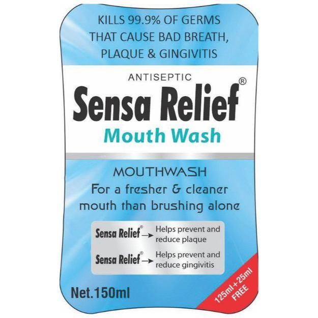 Sensa Relief M.W. Mouth Wash