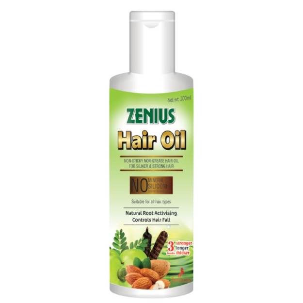  Zenius Hair Oil for hair growth hair dandruff removal oil 200ml 