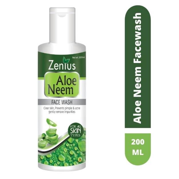Zenius Aloe Neem Facewash 200ml 