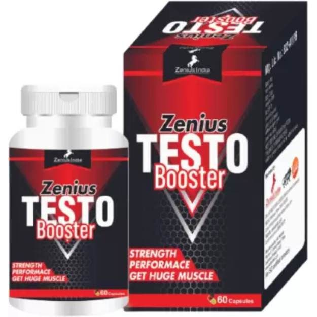 Zenius testo booster Capsule for stamina and testosterone booster (60)