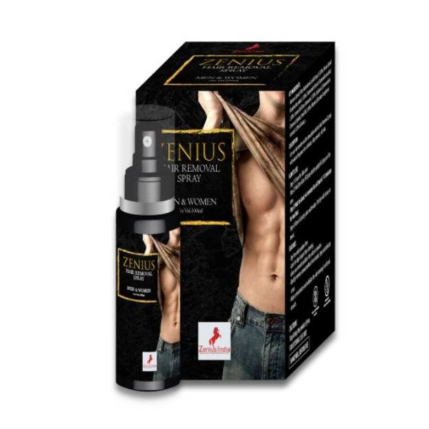 Zenius Hair Removal Spray for Women & Men 100ml