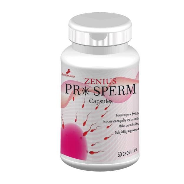 Zenius Pro Sperm Capsules for sperm count increase medicine (60)