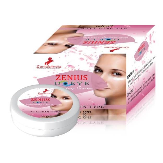 Zenius U Eye Cream For Dark Circles, Wrinkles, Puffy Eyes 50gm 
